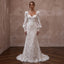 Country Lace Bridal Gown with Detachable Sleeves for an Outdoor Wedding