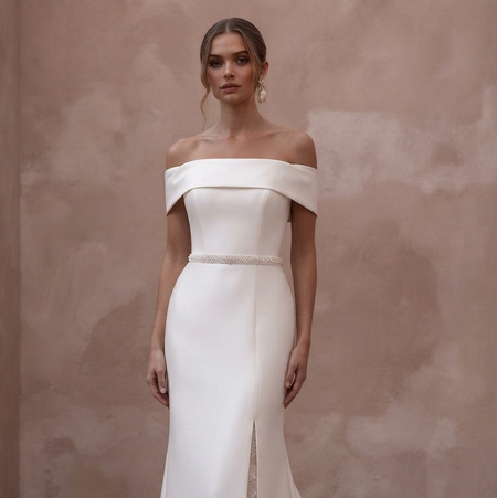 Court Train Wedding Dresses with Refined Elegance