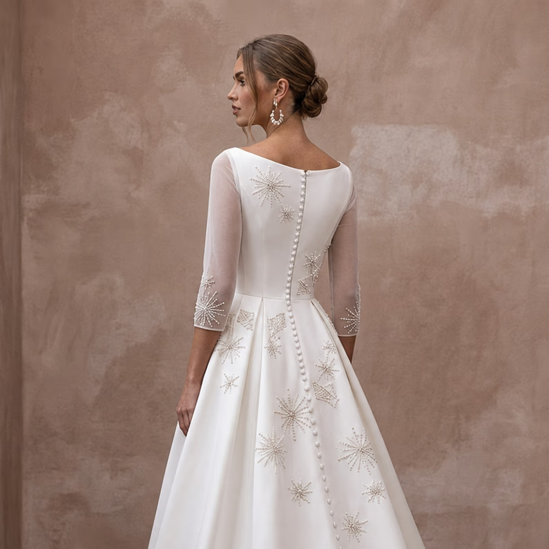 Couture Wedding Dresses with Exclusive Designer Details - Apparel & Accessories > Clothing > Wedding & Bridal Party Dresses > Wedding Dresses - Mignonette