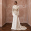 Custom Fit Modest Wedding Dress with High Neck