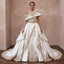 Custom Fit Satin Wedding Dress for a Formal Ceremony