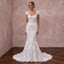 Custom Size Mermaid Lace Bridal Dress