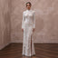Daring White Crochet Lace Bodycon for Beach Vow Renewal - Apparel & Accessories > Clothing > Wedding & Bridal Party Dresses > Wedding Dresses - Mignonette Bridal