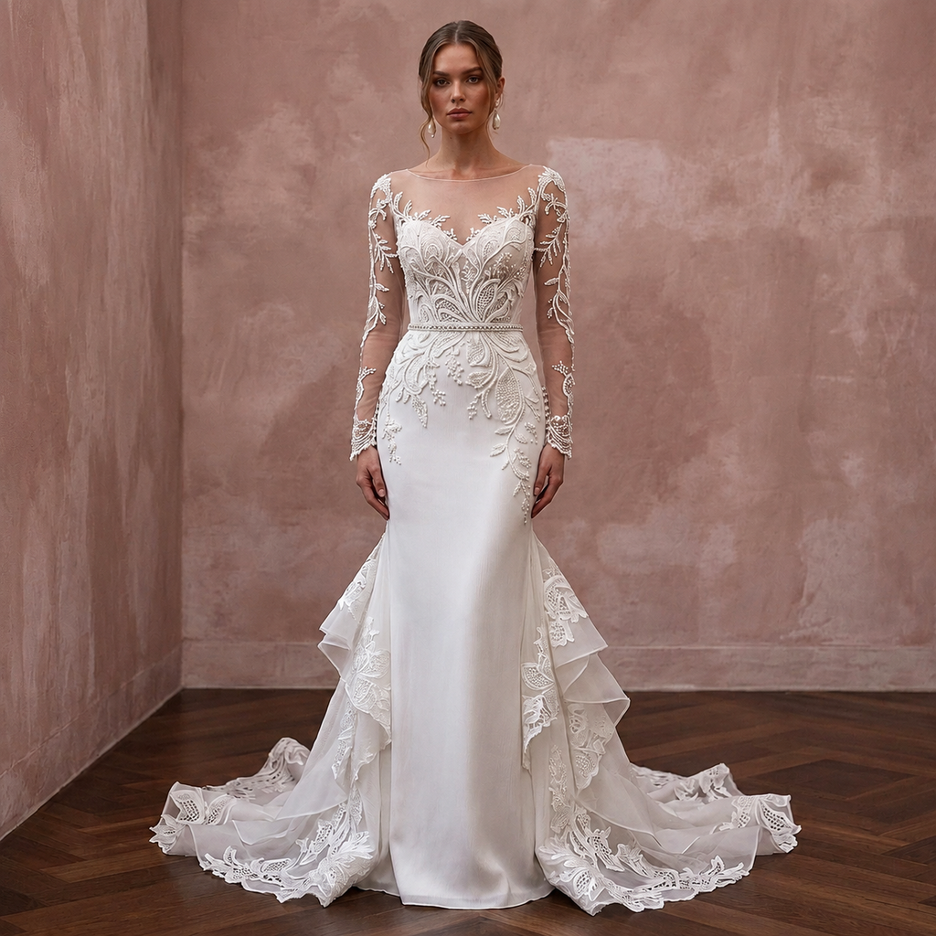 Designer Wedding Dresses with Exclusive Couture Details