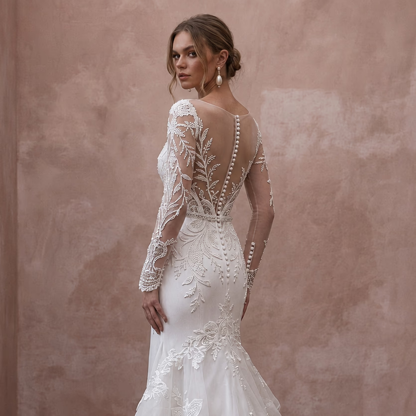 Designer Wedding Dresses with Exclusive Couture Details - Apparel & Accessories > Clothing > Wedding & Bridal Party Dresses > Wedding Dresses - Mignonette