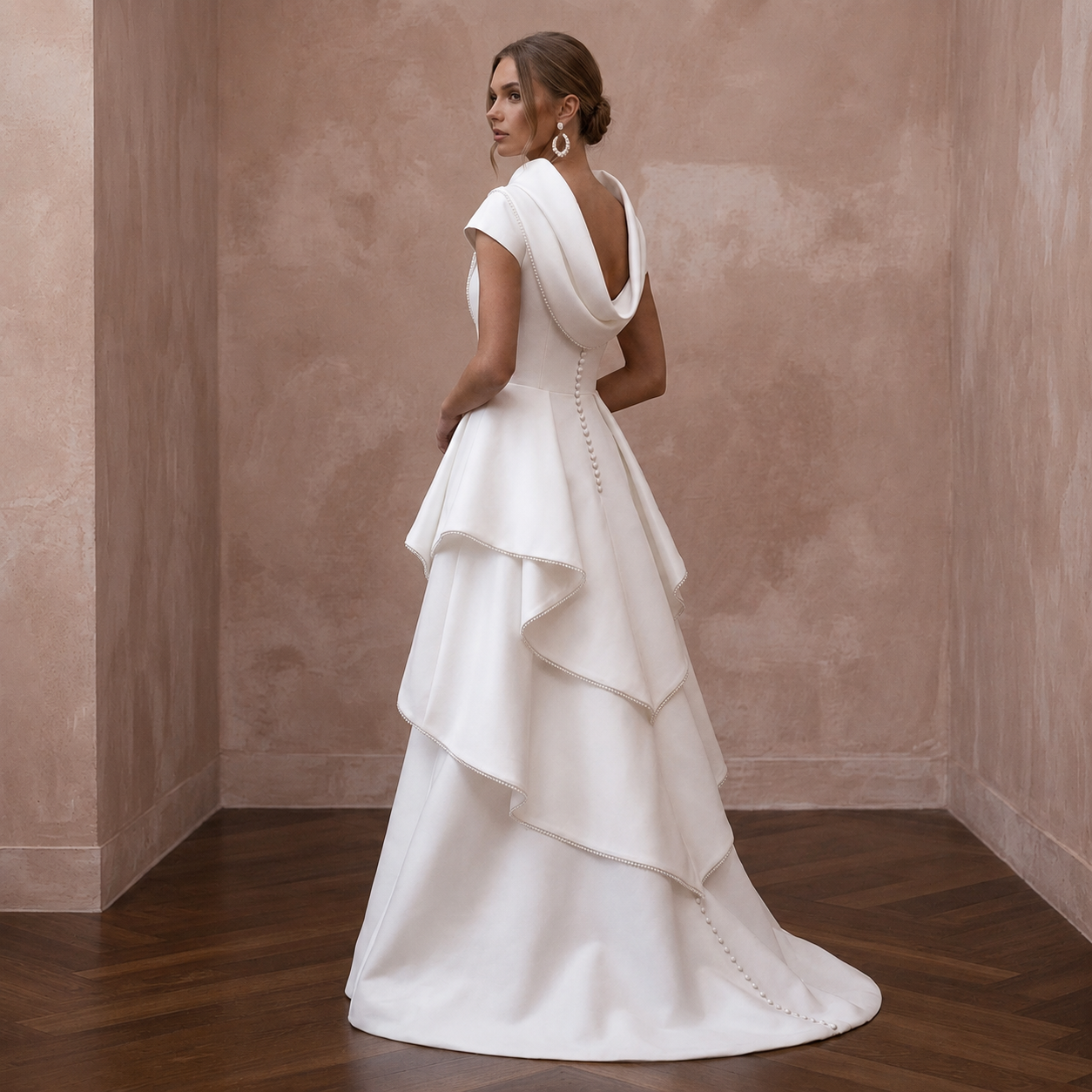 Designer Wedding Dresses with Italian Silk Craftsmanship