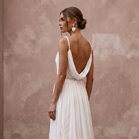 Destination Wedding Dresses with Travel-Friendly Fabrics