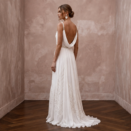 Destination Wedding Dresses with Travel-Friendly Fabrics