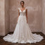 Destination Wedding Dress with Detachable Train and Lightweight Skirt - Apparel & Accessories > Clothing > Wedding & Bridal Party Dresses > Wedding Dresses - Mignonette Bridal