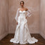 Detachable Sleeve Wedding Dresses with Convertible Design - Apparel & Accessories > Clothing > Wedding & Bridal Party Dresses > Wedding Dresses - Mignonette Bridal