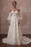 Detachable Sleeve Wedding Dresses with Two-in-One Styling