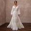 Dreamy Off - White Gauze Boho Dress for Post - Wedding Picnic - Apparel & Accessories > Clothing > Wedding & Bridal Party Dresses > Wedding Dresses - Mignonette Bridal