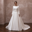 Duchess Satin A-Line Wedding Dresses with Classic Charm