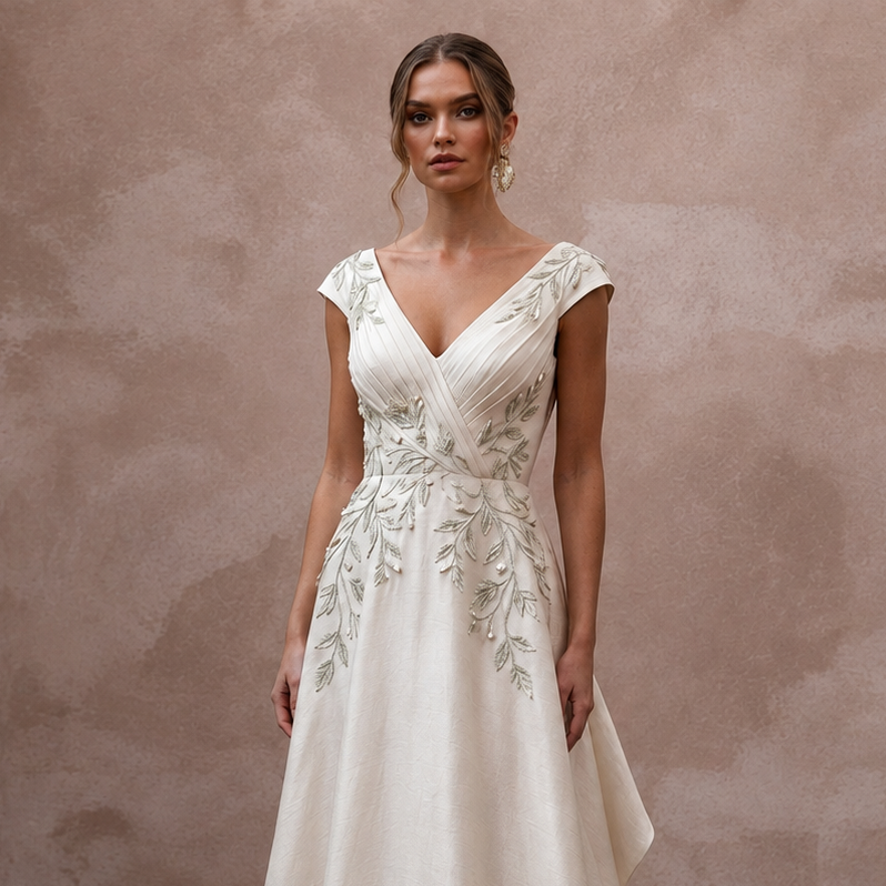 Eco-Friendly Wedding Dresses with Recycled Silk Fabrics