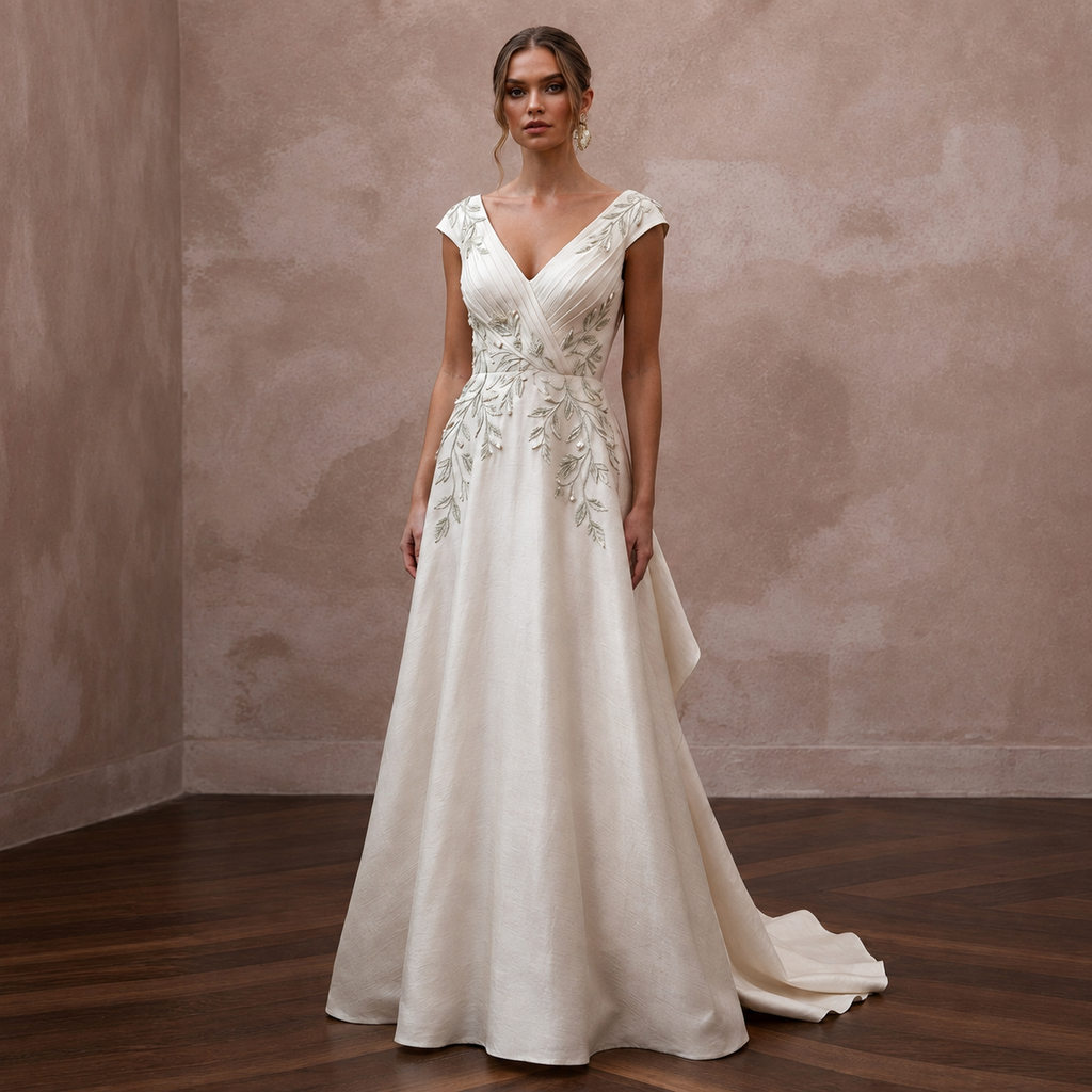 Eco-Friendly Wedding Dresses with Recycled Silk Fabrics