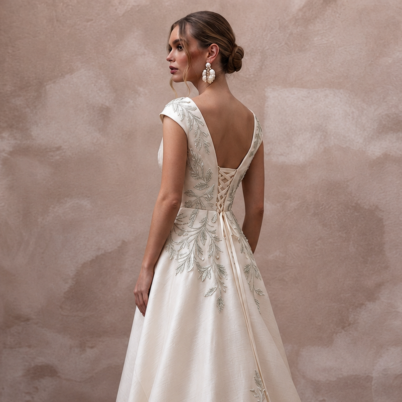 Eco-Friendly Wedding Dresses with Recycled Silk Fabrics