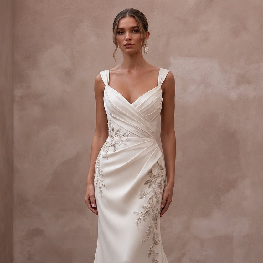 Eco - Friendly Wedding Dresses with Sustainable Silk Fabrics - Apparel & Accessories > Clothing > Wedding & Bridal Party Dresses > Wedding Dresses - Mignonette Bridal