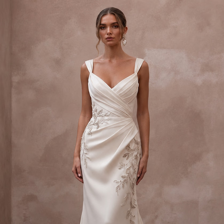 Eco - Friendly Wedding Dresses with Sustainable Silk Fabrics - Apparel & Accessories > Clothing > Wedding & Bridal Party Dresses > Wedding Dresses - Mignonette Bridal