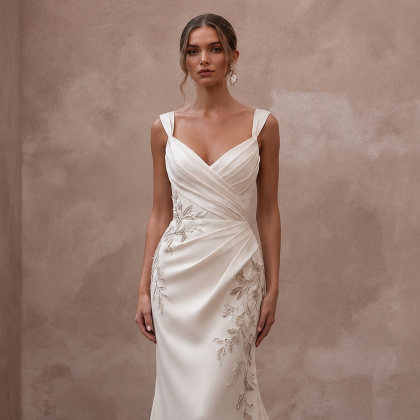 Eco-Friendly Wedding Dresses with Sustainable Silk Fabrics