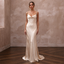 Effortless Champagne Sandwashed Silk Maxi for Desert Oasis Elopement