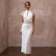 Effortless Ivory Silk Sheath Dress for Rehearsal Dinner - Apparel & Accessories > Clothing > Wedding & Bridal Party Dresses > Wedding Dresses - Mignonette Bridal