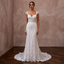 Elegant Lace Bridal Gown for a Coastal Destination Wedding