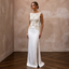 Elegant Satin Second Bridal Look - Apparel & Accessories > Clothing > Wedding & Bridal Party Dresses > Wedding Dresses - Mignonette Bridal