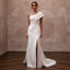 Elegant Satin Wedding Gown for a Luxury Elopement Ceremony - Apparel & Accessories > Clothing > Wedding & Bridal Party Dresses > Wedding Dresses - Mignonette Bridal