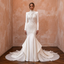 Elegant Silk Crepe Wedding Dresses with Modern Bridal Style