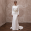 Elegant Wedding Dresses with Pearl Waist Embellishments