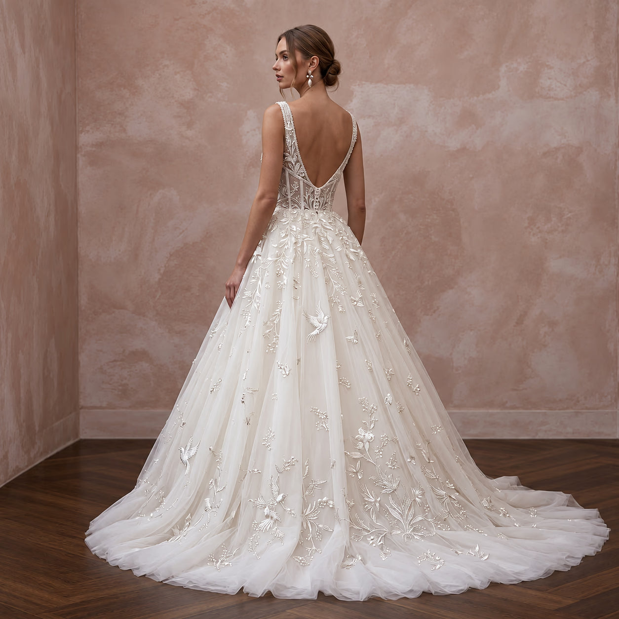 Fairytale Tulle Wedding Dress with Ball Gown Silhouette Secondary image
