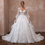 Fairytale Wedding Dresses with Glitter Organza Skirts