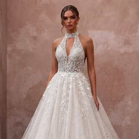 Fairytale Wedding Dresses with Glitter Tulle Skirts