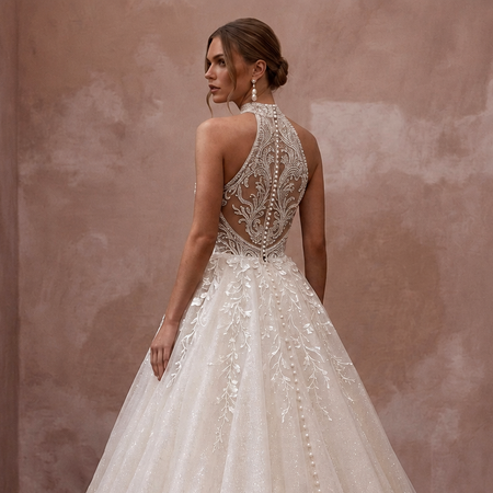 Fairytale Wedding Dresses with Glitter Tulle Skirts