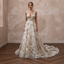 Floral Embroidered Wedding Dresses with Botanical Designs