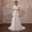 French Chantilly Lace Wedding Dresses with Vintage Beauty - Apparel & Accessories > Clothing > Wedding & Bridal Party Dresses > Wedding Dresses - Mignonette