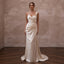 Grecian - Inspired Champagne Draped Silk Dress for Island Rehearsal - Apparel & Accessories > Clothing > Wedding & Bridal Party Dresses > Wedding Dresses - Mignonette Bridal