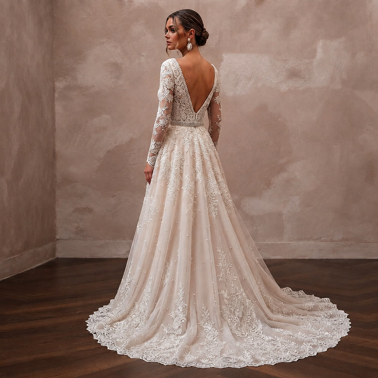 Handcrafted Lace Wedding Dresses with Luxury Details Secondary image