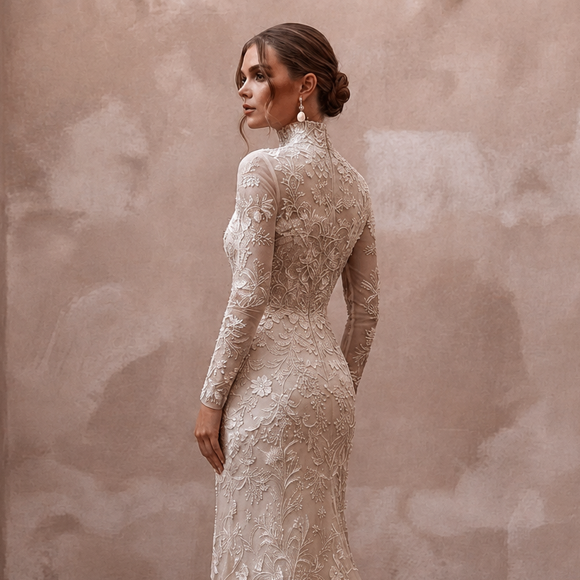 Handmade Wedding Dresses with Artisan Embroidery