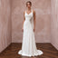 Ivory Matte Jersey Halter Neck Flowing Grecian Destination Gown