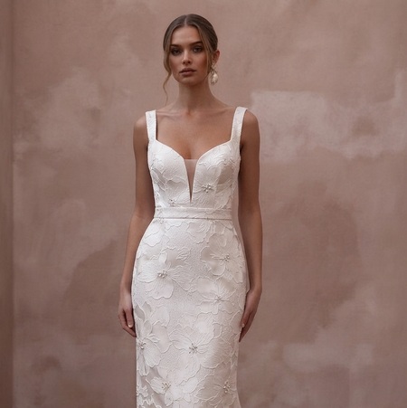 Jacquard Wedding Dresses with Modern Textured Designs