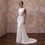 Lightweight Crepe Wedding Dress for a Destination Courthouse Ceremony - Apparel & Accessories > Clothing > Wedding & Bridal Party Dresses > Wedding Dresses - Mignonette Bridal