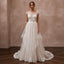 Lightweight Tulle Wedding Dress for a Spring Wedding