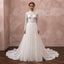 Long Sleeve Lace Wedding Dress for a Winter Wedding