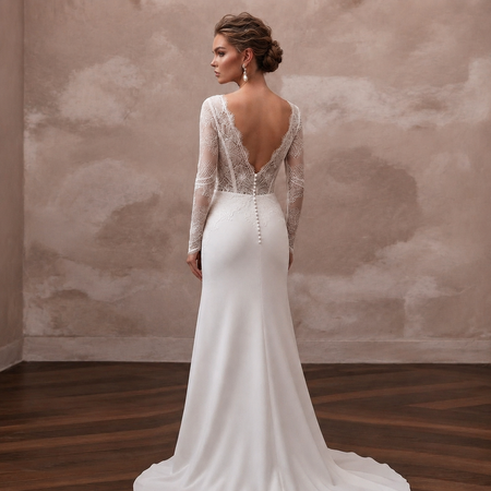 Luxury Bridal Gowns with French Lace Elegance