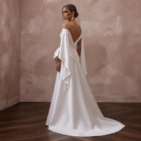 Luxury Bridal Gowns with Italian Silk Elegance