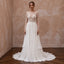 Made-to-Measure Chiffon Wedding Dress for a Beach Wedding