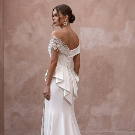 Matte Satin Wedding Dresses with Modern Sophistication