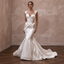 Mermaid Satin Wedding Dresses with Sculpted Curves