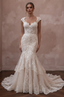 Mermaid Wedding Dresses with Intricate Lace Embroidery